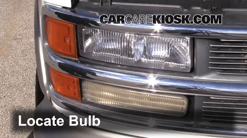 2001 Chevrolet Express 1500 LS 5.7L V8 Lights Headlight (replace bulb)